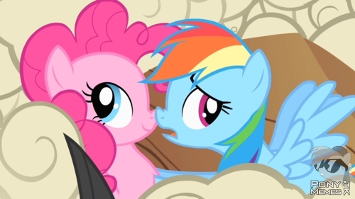 Pinkie i Rainbow