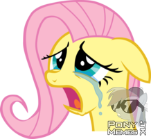 Crying Fluttershy