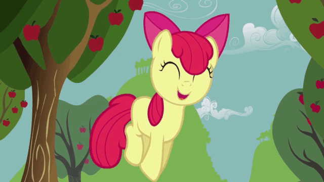 Skacząca Apple Bloom!