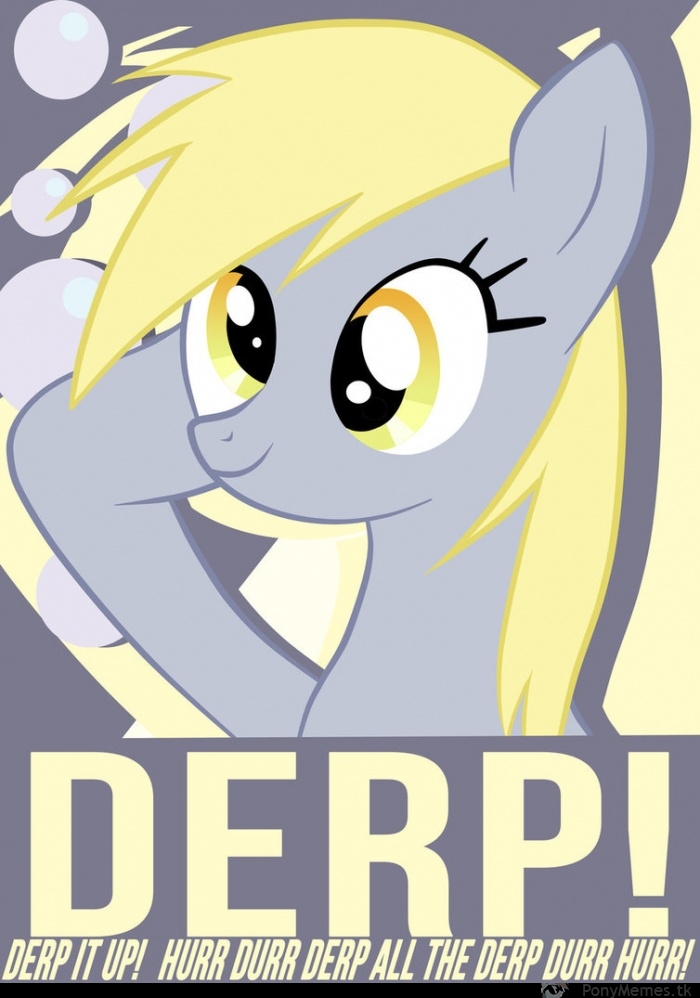 Derpy Hooves on duty