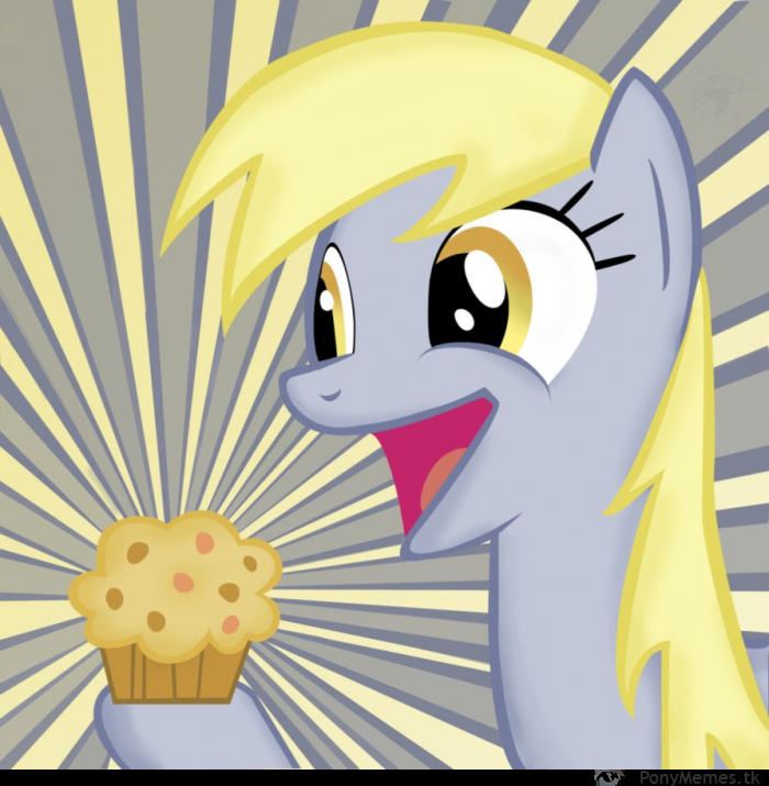 Derpy Hooves & Muffin
