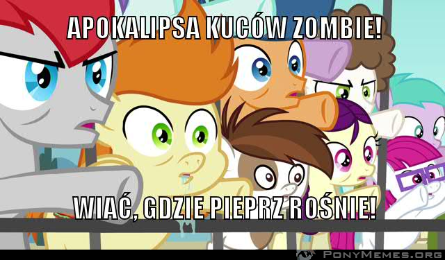 Kucyki zombie z serialu