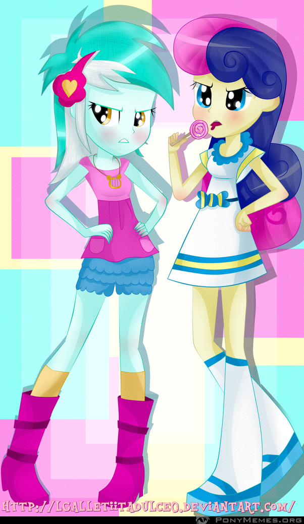 Lyra i Bon Bon (Equestria Girls)