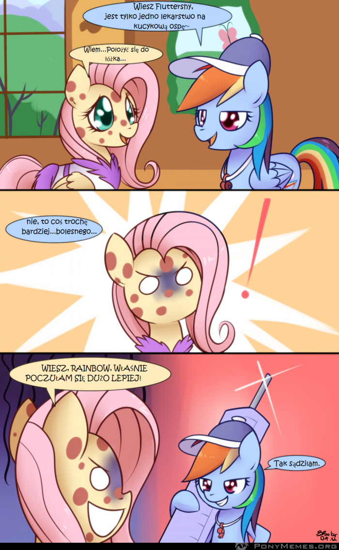 Leczenie Rainbow Dash