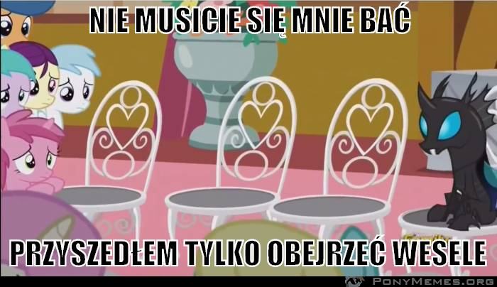 Samotny podmieniec na weselu