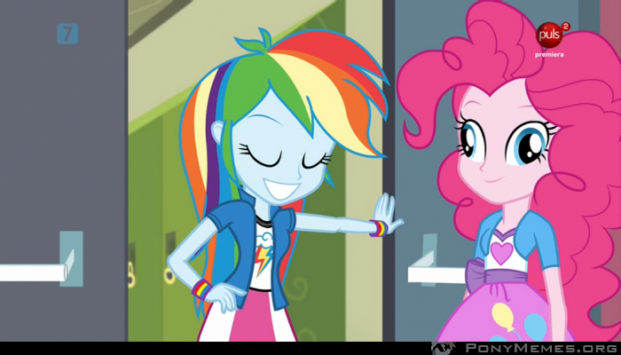 Pinkie robi zeza