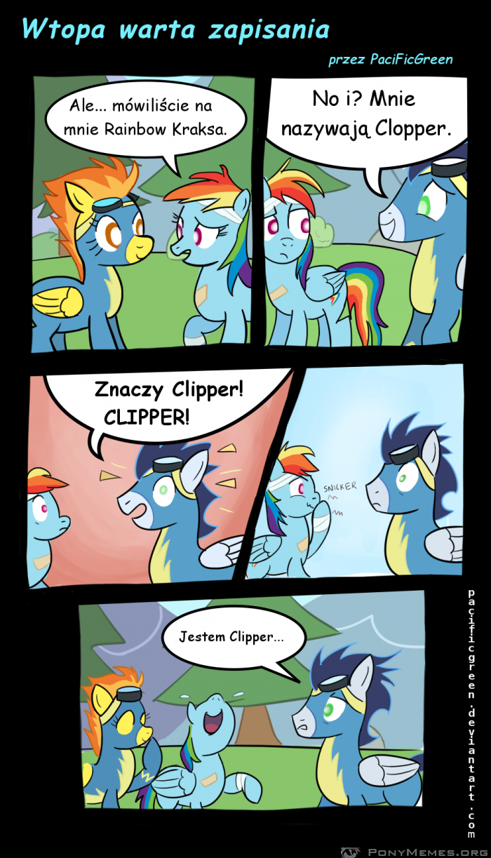 Clop, clop...