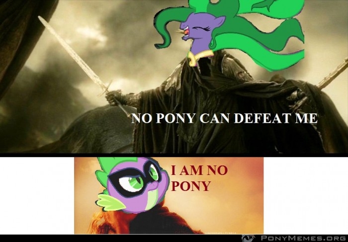 Gdzie lotr spotyka MLP czyli Spike Do Boju!